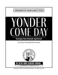 Yonder Come Day SAB choral sheet music cover Thumbnail